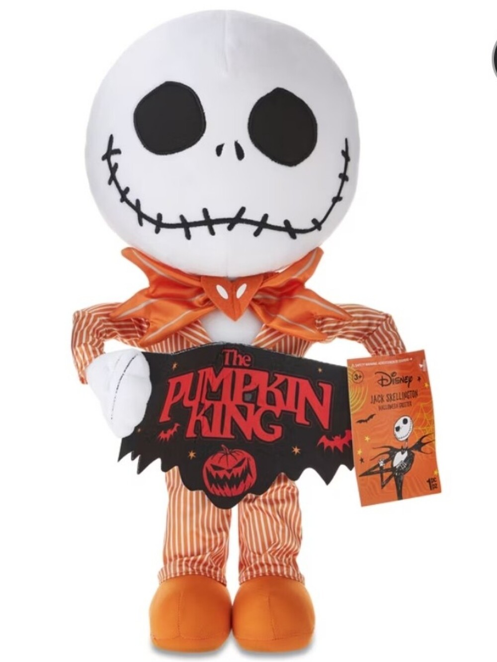 NEW Pumpkin King porch greeter decoration Jack Skellington DISNEY - Picture 8 of 8